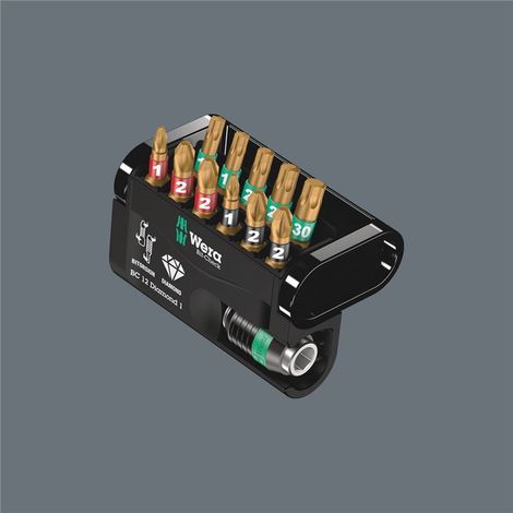 Wera Bit-Check 12 Diamond 1 SB juego de puntas (1/4)