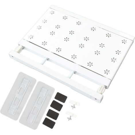 étagère De Rangement Extensible - Organiseur De Placard Réglable - Pour Cuisine Salle De Bain Armoire - Lot De 1 (1/5)