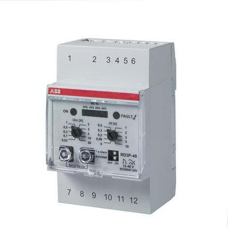 Relais différentiel RD3P-48 2CSJ203001R0001 ABB 420105 (1/2)
