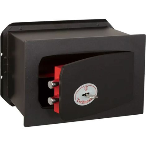 CASSAFORTE A CHIAVE A MURO CASSETTA SICUREZZA TECHNOMAX, TK3 (1/4)