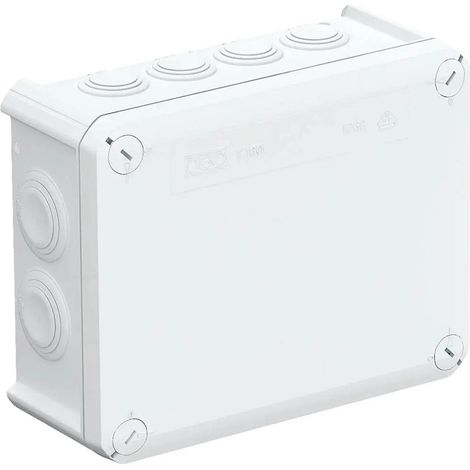 [NEUWERTIG] B-Ware Obo Bettermann Abzweigdose Verteilerdose Kunststoff Wandmontage Ip66 19x15cm