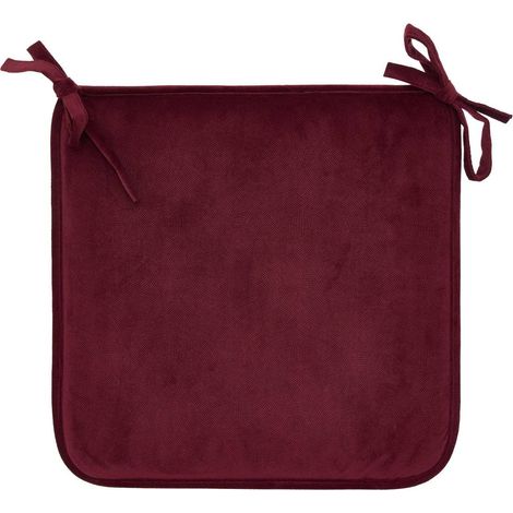 Coprisedia lilou in rosso granata 38x38cm - Atmosphera créateur d'intérieur (1/2)