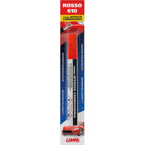 Penna ritocco carrozzeria - Rosso - 610