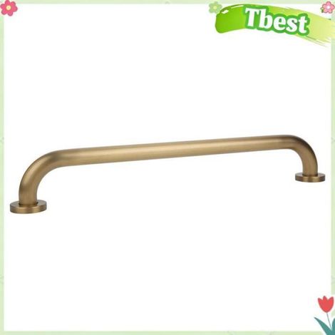 Barre D'appui - Laiton Antique - 52 cm - Pour Salle De Bain Toilette Chambre - Charge Maximale 60 Kg - Fixation Murale - 1 Pièce (1/5)
