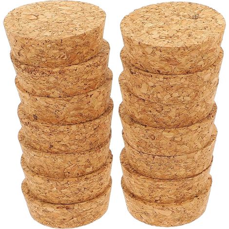 20 bouchons liège - 39x33x20 mm - bois, pour brassage maison (1/5)