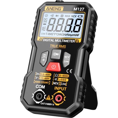 M127 Intelligentes Multimeter, 4000 Counts AC/DC Spannungsprüfer