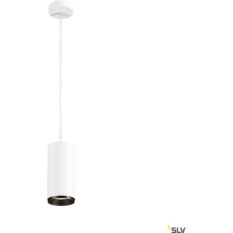 Suspension LED NUMINOS® L intérieur blanc/noir LED 28W 24° UGR  19 - SLV - 1004358 (1/4)