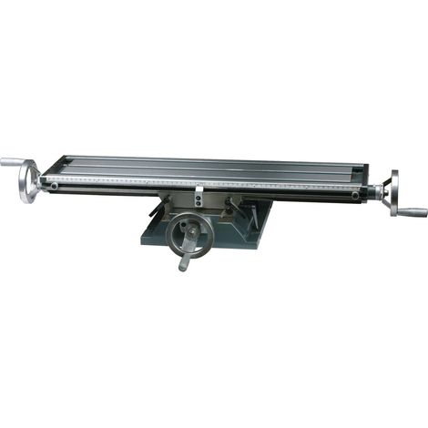 Table croissée professionelle course longitudinale X 480 mm course transversale Y 210 mm table 730x210 mm Optimum KT210 (1/2)