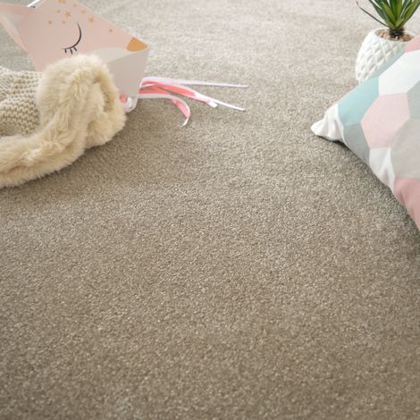 Moquette velours Select - Marron tendre - Rouleau de 4m x 3m