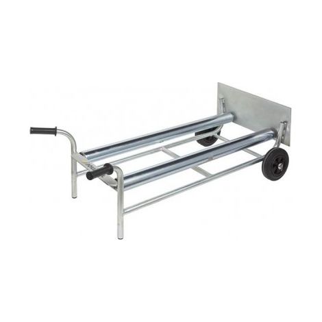 Jouanel – Diable dévidoir 1000 mm – Charge maxi 200 kg – Pour chantier et atelier – Dérouleur de bobine robuste et stable