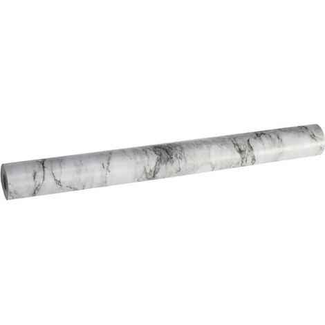 Papier Peint Autocollant Effet Marbré en Pvc Imperméable Haute Brillance 60x100cm pour Décoration Murale la Cuisine et Salle de Bain (1/5)