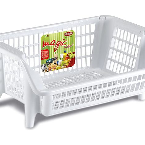 Stefanplast Magic Milleusi Korb Weiß 54 x 38 x 25 Cm