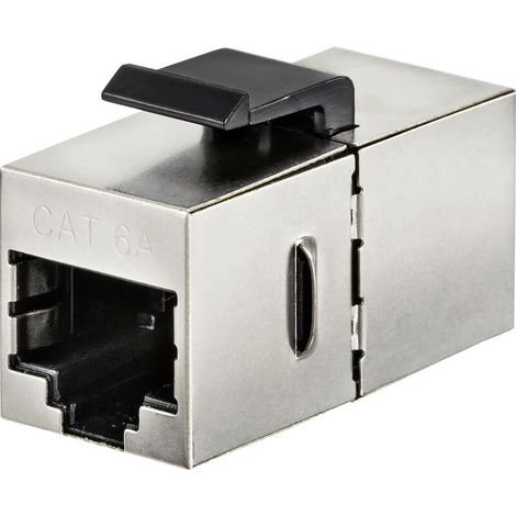 RJ45 réseau informatique Adaptateur CAT 6a [1x RJ45 femelle 8P8C - 1x RJ45 femelle 8P8C] A834642 (1/3)