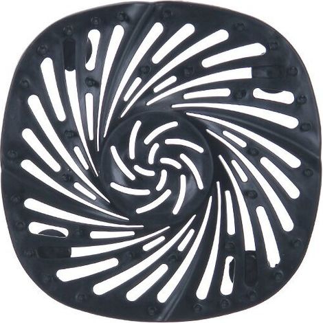 Filtre d'évier évier anti-colmatage couvercle de siphon de sol 6 pièces (noir) (1/4)