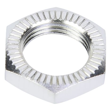 Écrous de roue M12 en aluminium pour voitures RC 1/8, clé de 17mm incluse (argent)