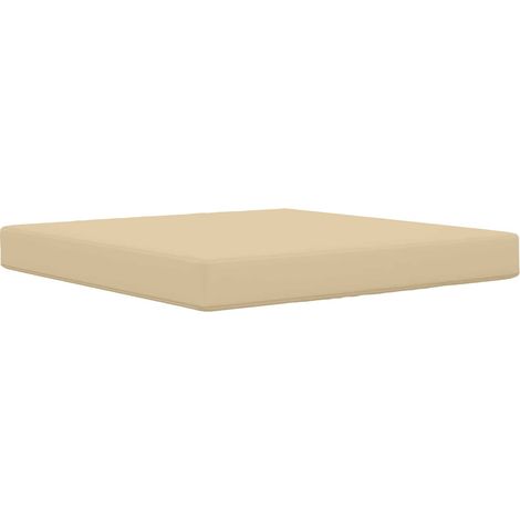 Maison Exclusive - Cuscino per divano da esterno Beige 80 x 80 x 8 cm Poliestere