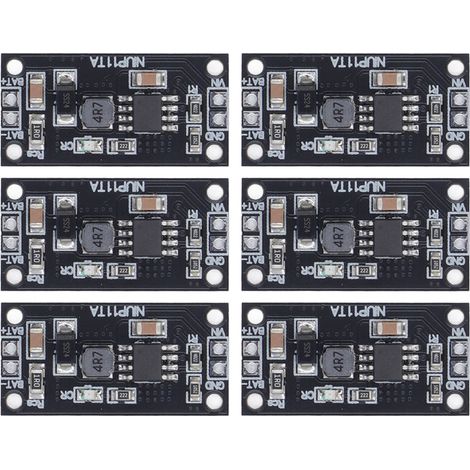 Chargeur module PCB 5S pour batteries Ni-MH et Ni-Cd, lot de 10, carte de charge dédiée, compatible accumulateurs 18V, protection intégrée, station d'alimentation pratique (1/5)