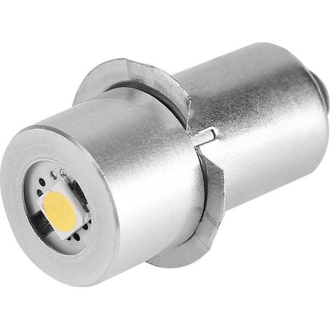 Ampoule LED P13.5S – 1W 100-110LM – 3V / 4.5V / 6V / 9V – 2700-7000K – conversion LED – lampe poche / rechange – 4.5V (1/4)