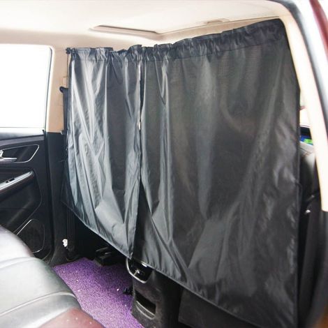 Cortinas divisorias multifuncionales universales para el interior del coche, aptas para la mayoría de coches y furgonetas. (1/4)