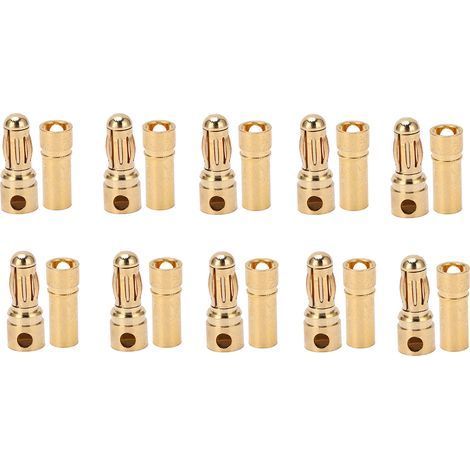 5 Pièces Connecteur Aviation Mâle Femelle Panneau Alimentation Châssis Métal GX16 16mm 2 Broches 450V (1/5)