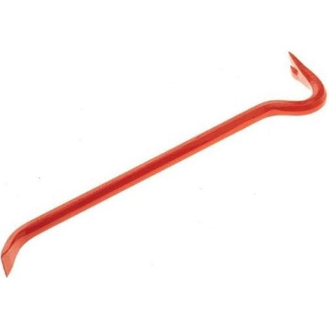 Pince à décoffrer - 1 Pièce - Acier Carbone C55 - Levier Col de Cygne - Démolition et Menuiserie - 400 x 16 mm