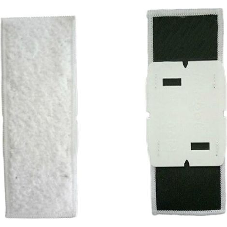 YMYNY Lingettes Balayage Coussinets pour iRobot Braava Jet 240/241-6 Pièces Remplacement Mopping Robot Lingettes Balayage à Sec Tapis de Vadrouille Kit (Blanc) (1/4)