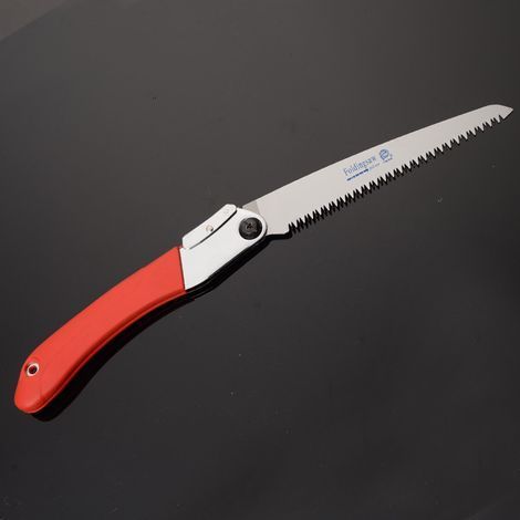 Scie à main pliante 130 mm — Scie pour le travail du bois et le jardinage, avec dents à triple affûtage pour une taille rapide (1/4)