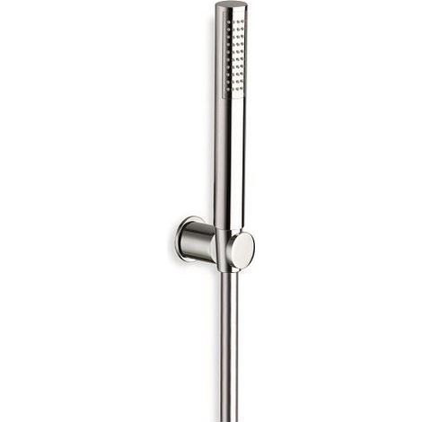 KIT APPLIQUE + DOUCHETTE MONOJET + FLEXIBLE METAL BROSSE - CRISTINA ONDYNA PD64277