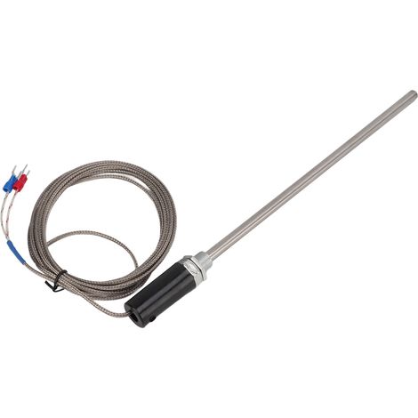 Thermocouple de type sonde M12, capteur de température en acier inoxydable de type K, sonde de température de 3 mètres. (1/5)