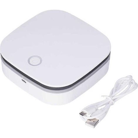 Purificateur d'air portable intelligent avec ozone, ions négatifs, recharge USB et désodorisant automatique pour la maison (1/5)