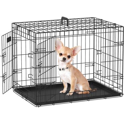 Accessoire pour chien, noir, 75 x 48,5 x 53 cm, pour chien, confort animal, usage intérieur extérieur, format pratique