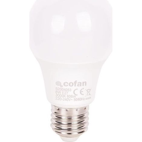 Bombilla LED Classic E27 8 W 806 Lm 3000 K (1/5)