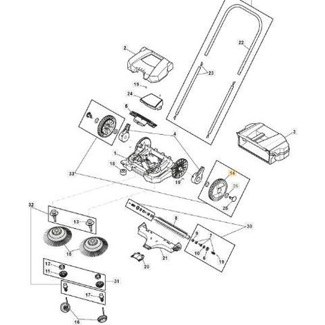 ORIGINAL STIGA-RAD – 118820856/0