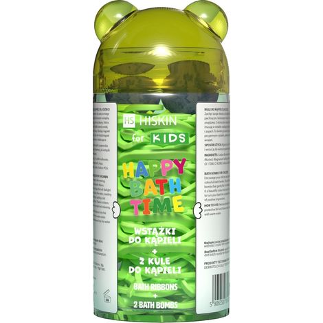 Hiskin For Kids Happy Bath Time Schleifen und 2 Badebomben