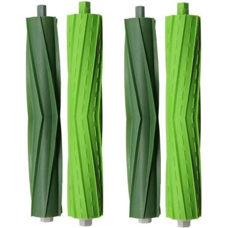 Ensemble de 2 rouleaux de brosse iRobot – Pièce de rechange pour les robots robots iRobot des séries EI et J : E5, E6, i7, i7+, i6, i6+, i3, i3+, i4, i4+, i8, i8 Plus, J7 et J7+. (1/5)