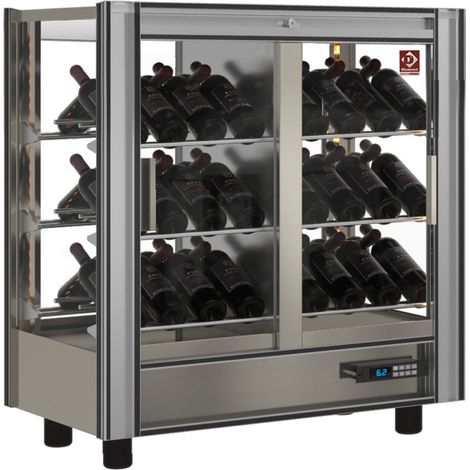 Vitrine réfrigérée à vins l 216 - traversante - modulable - Diamond (1/2)