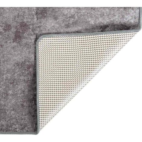 Maison Exclusive - Alfombra lavable gris 160x230 cm (1/5)