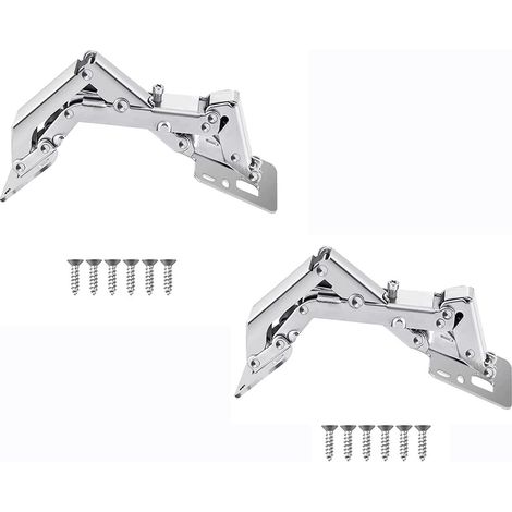 Charnière de Porte en Laminé à Froid Charniere Placard 170°Charniere 2 pcs 170° Acier (1/5)