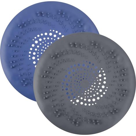 2 Filtre à cheveux, silicone, ventouses, anti-bouchon, cuisine salle de bain (1/5)