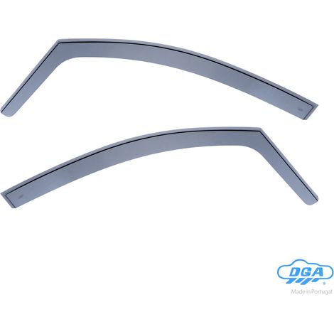 Set deflettori aria anteriori ad incastro, tipo lungo - compatibile per Fiat Panda (02/1205/24)  - Fiat Panda 4x4 (11/1208/22)  - Fiat Panda City Cross (10/14)  - Fiat Panda Van (01/13)
