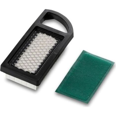 Kit Filtre à Air et Pré-filtre Compatible Briggs & Stratton Réf 613022 695643 697152 697775 698413 797007 794421 (1/4)