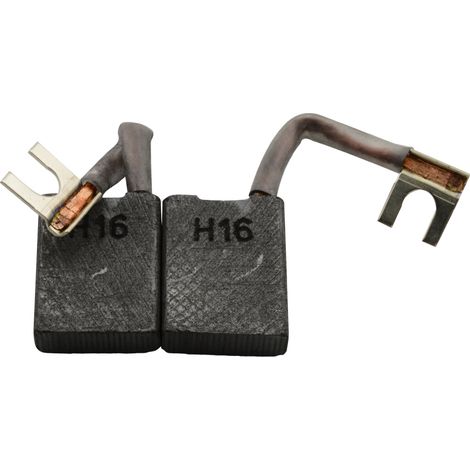 Spazzole di Carbone per Levigatrice DeWalt D21583K - 6,3x16x20mm (1/2)