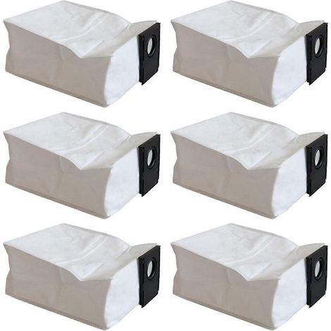 Packung mit 6 Ersatzstaubbeuteln für den Eureka J15 Pro Ultra Bodenstaubsauger, großes Fassungsvermögen. (1/5)
