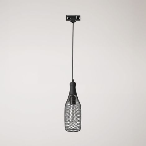Creative Cables - Lampa wisząca z kloszem Magnum do szyn - lampa w zestawie