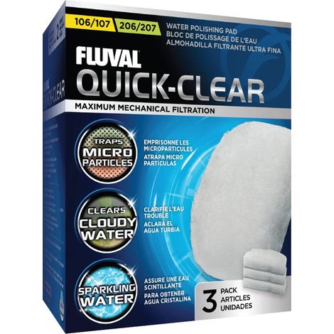 Foamex Quick Clear para Filtro Fluval 07 (1/5)