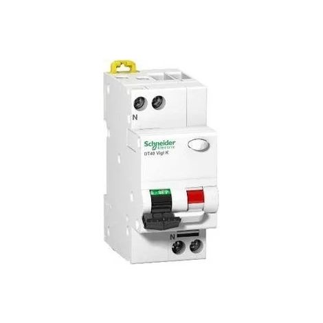 Schneider A9N21209 Interruttore differenziale DT40K 1P+N 20A curva C
