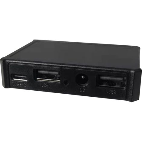 Regolatore Solare Compatto 5-30V con USB e Type-C – Uscita Stabilizzata 3A in ABS Nero Design Moderno – Ideale per Impianti Autonomi e Luci da Giardino (1/5)