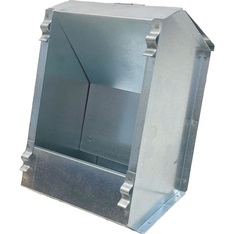 MANGIATOIA SEMPLICE PER CONIGLI cm. 14x18x22 h