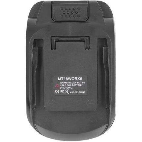 RHG Convertisseur de batterie pour outil électrique ABS, adaptateur de batterie de remplacement à 6 broches pour 18V BL1815 BL1820 BL1830 BL1840 BL1850 BL1860 (1/5)