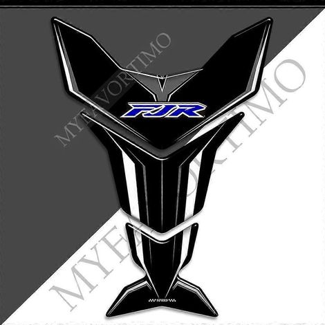 Pare-brise, déflecteur de vent, kit de protection genoux, coques, autocollants 3D pour Yamaha FJR1300, protection de réservoir FJR1300 - Rose pâle gris (1/5)